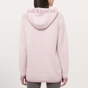 Lululemon Soothe Away Hoodie in Pink Bliss (Size 6)